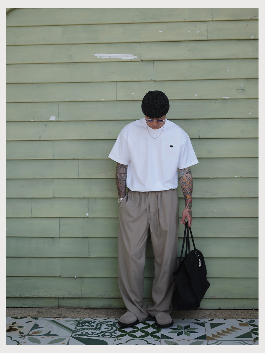 Mini Logo Basic Crew Neck Tee