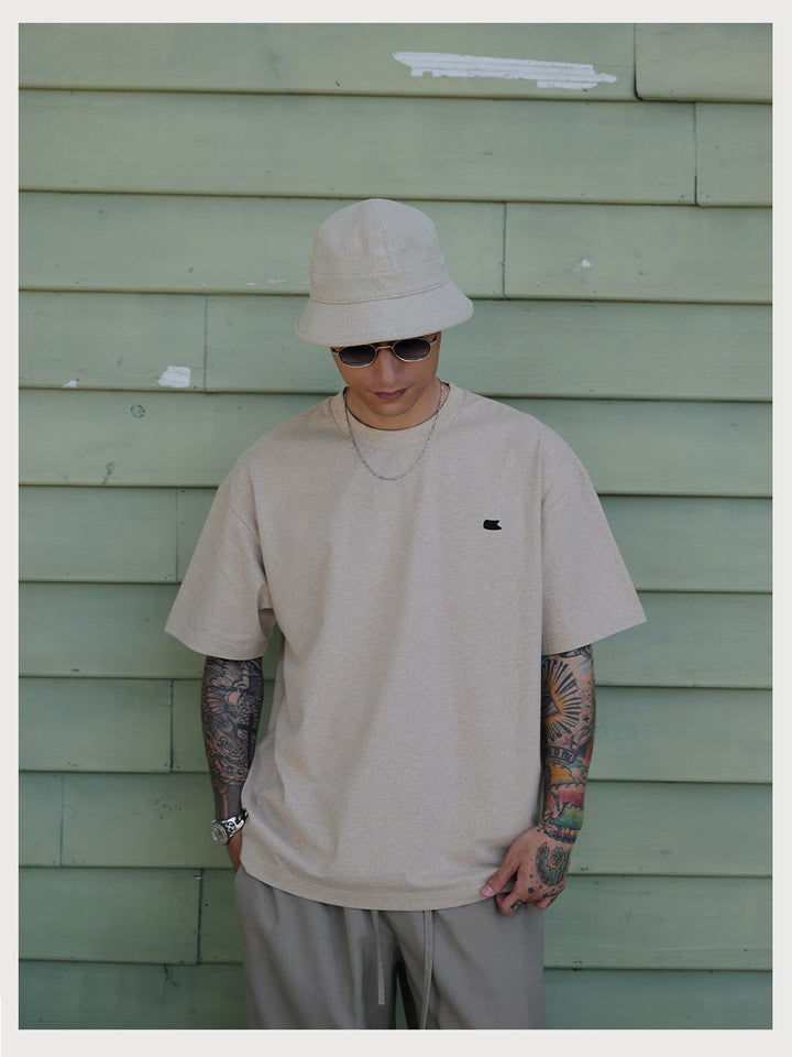 Mini Logo Basic Crew Neck Tee