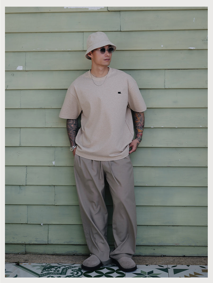 Mini Logo Basic Crew Neck Tee