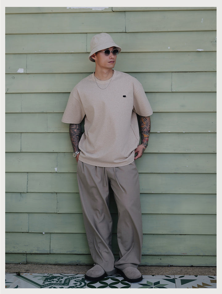 Mini Logo Basic Crew Neck Tee