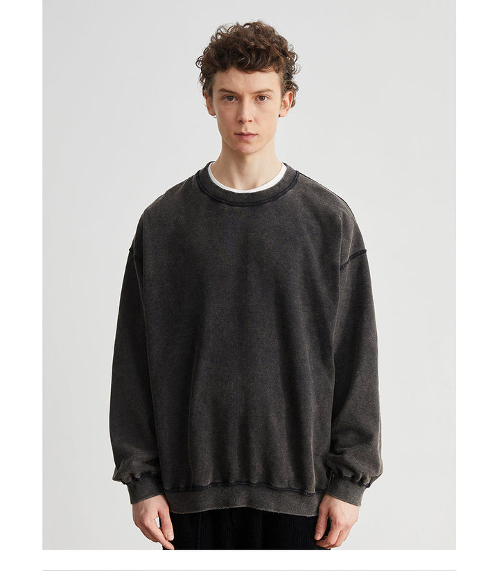 460G Washed Pullover