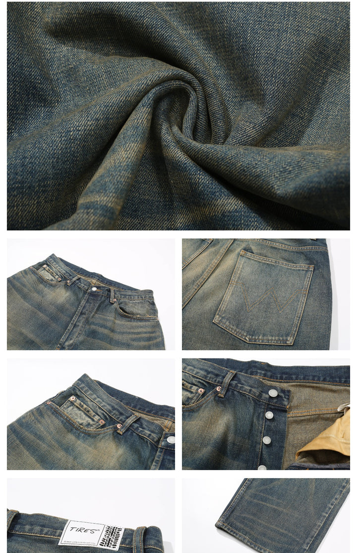 Made in Japan Washed Jeans